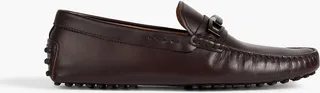 Gommino embellished leather driving shoes