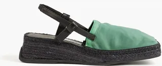 Lawrence mesh slingback espadrilles