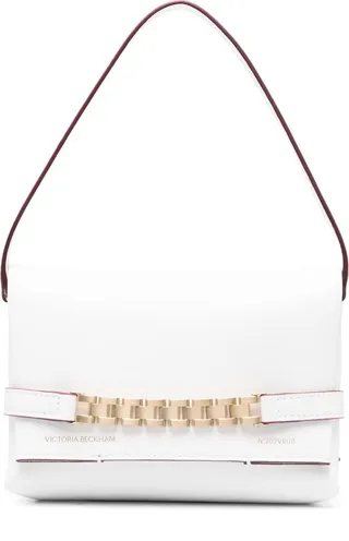 Chain-Detail Tote Bag