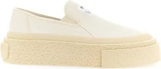 MM6 Maison Margiela Logo Detailed Slip-On Sneakers