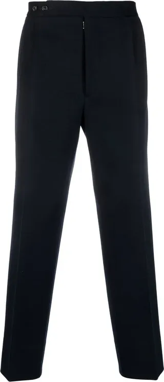Straight-Leg Tailored Trousers