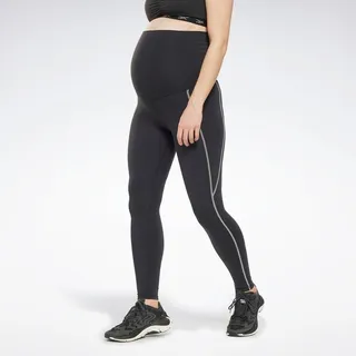 Reebok Lux 2.0 Maternity Leggings Maternity Athletic Leggings Small Black