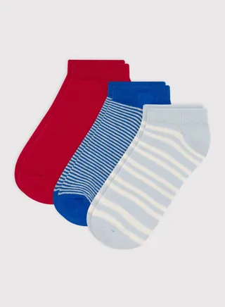 Kids 3 Pack Assorted Socks