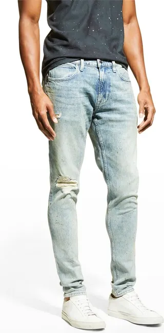 Men's Zack Distressed Skinny Jeans