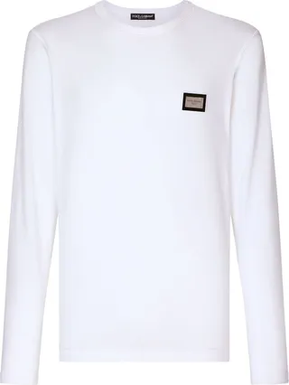 logo-plaque long-sleeve T-shirt
