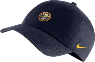 Denver Nuggets Heritage86 Nike Unisex Dri-FIT NBA Adjustable Hat in Blue