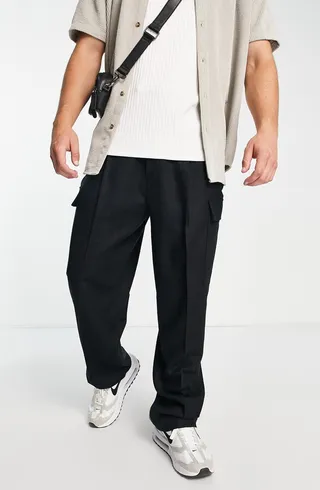 Wide Leg Cargo Pants