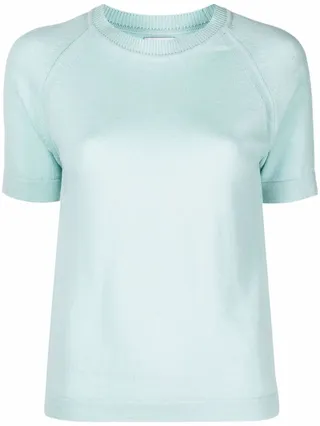 Cashmere Short-Sleeved Top