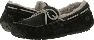 UGG Olsen (Black Suede) Men's Slip on Shoes
