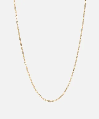 Miansai 2.5mm Volt Link Cable Chain Necklace in Gold Vermeil