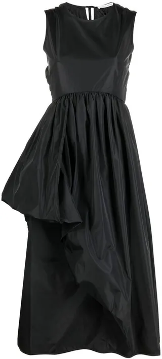 Fang sleeveless midi dress