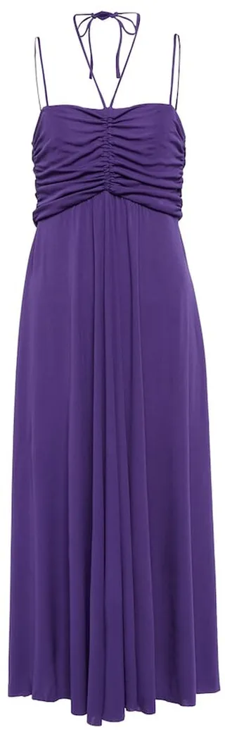 Jenila halter midi dress