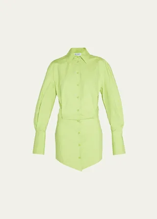 Silvye Poplin Mini Shirtdress
