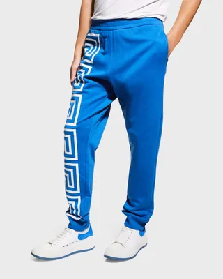 Men's Greca Bicolor Sweatpants