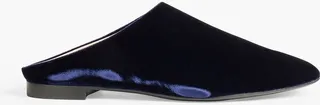Velvet slippers