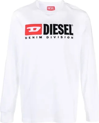 logo-print long-sleeve T-shirt