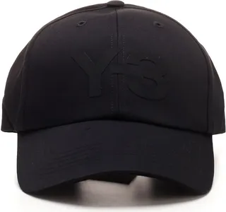 Y-3 Logo Printed Baseball Cap