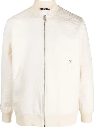 Monogram-Jacquard Bomber Jacket