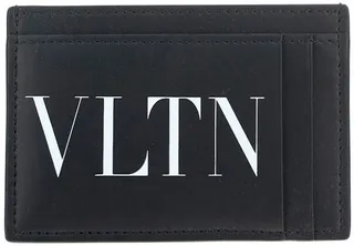 Valentino VLTN Logo Printed Cardholder