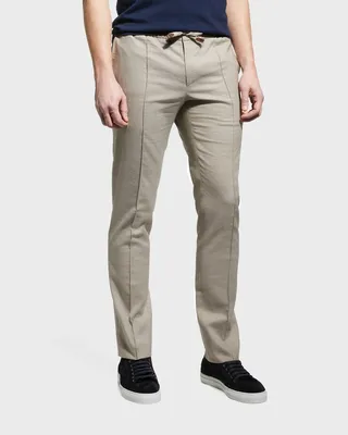 Men's Linen Blend Trousers