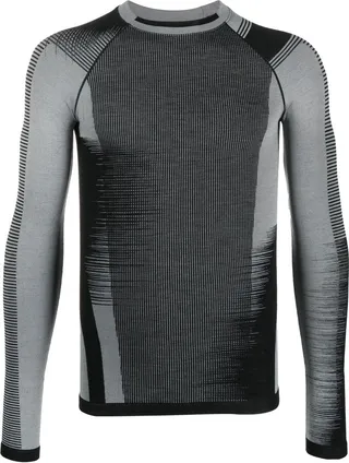 stripe-print long-sleeved T-Shirt