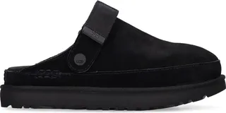 40mm Goldenstar suede clogs