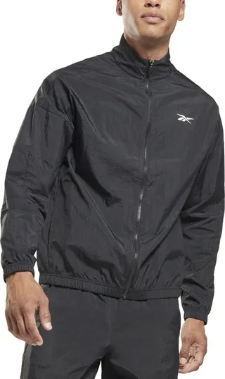 Reebok Men's Training Relaxed-Fit Performance Track Jacket