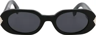 Marcelo Burlon County Of Milan Round Frame Sunglasses