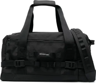 Logo-Patch Zipped Holdall
