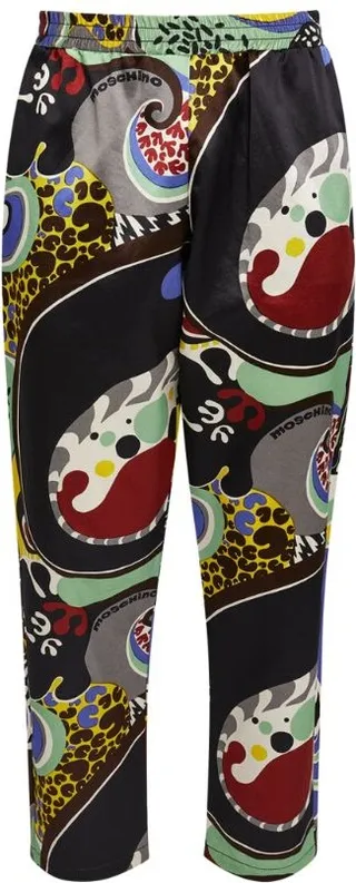 Moschino Psychedelic Print Sweatpants