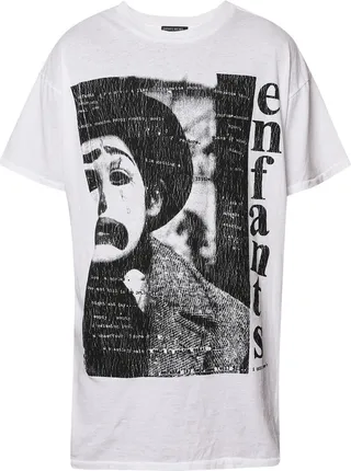 Sad Clown T-shirt White