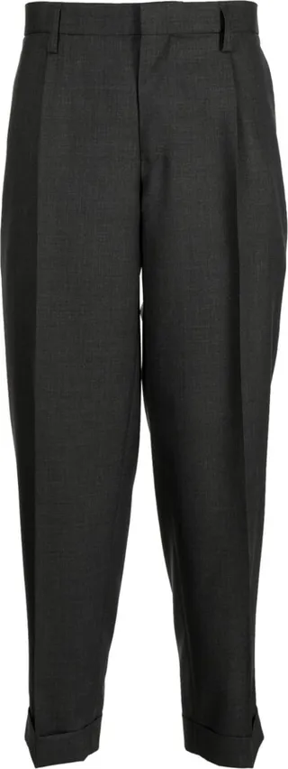 Straight-Leg Trousers