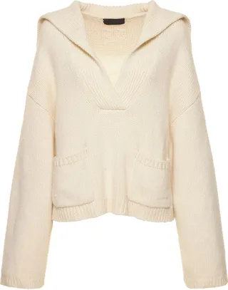 Izabela cashmere v neck sweater