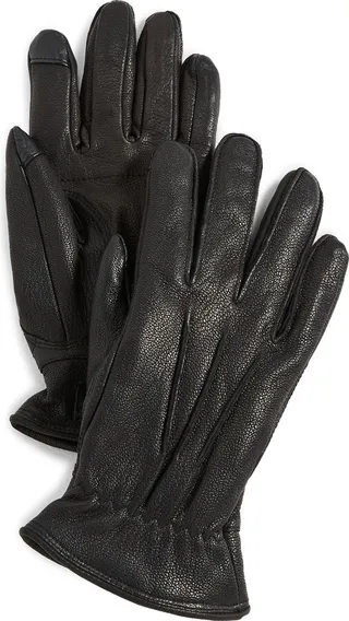 UGG 3 Point Leather Gloves