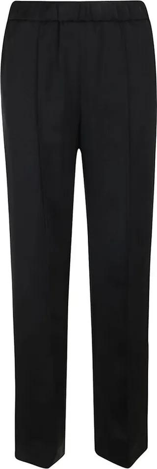 Jil Sander Straight-Leg Side Slits Trousers