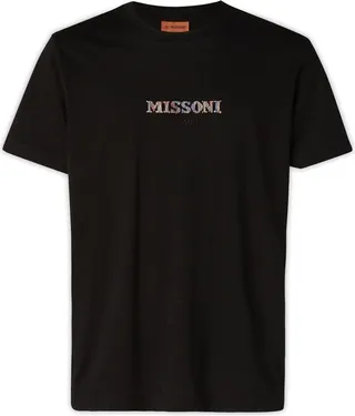 Missoni Logo-Embellished Crewneck T-Shirt