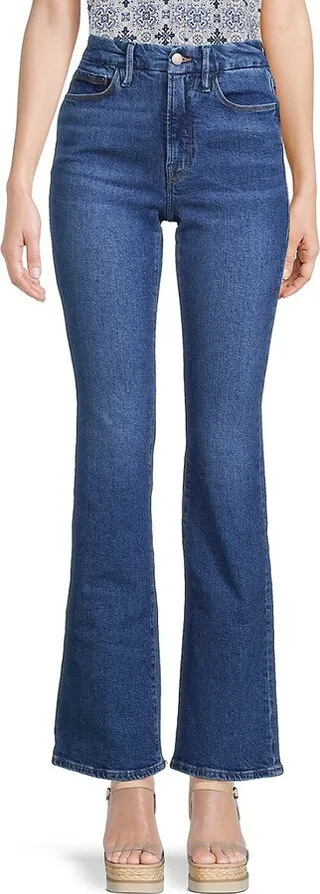 Faded Bootcut Jeans