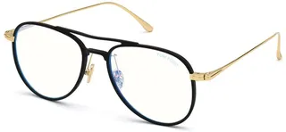 Men's Acetate Aviator Glasses with Blue Block Lenses