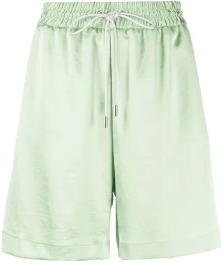 Drawstring-Fastening Waist Shorts