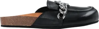 Odessa Kl Chain Mule Mules & Clogs Black