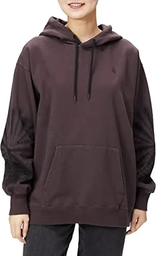 Volcom Women's Costus Pollover Baselayer Hooded Fleece Snow Sweatshirt