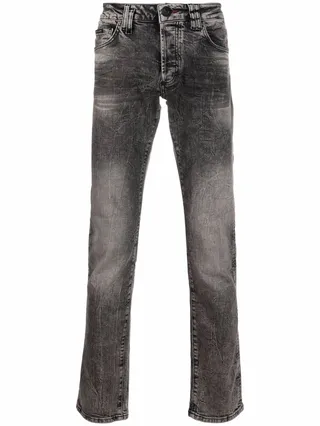 Logo Patch Skinny Jeans