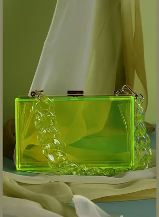 Solid Party Regular Hand Bag with Push Lock For Women