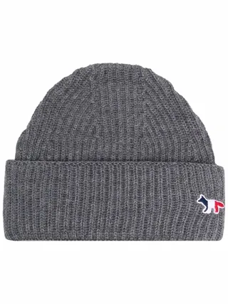 Ribbed-Knit Beanie