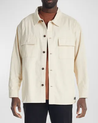 Men's Churchill Button-Front Shacket