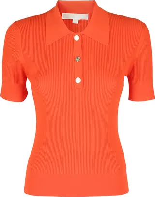 Eco Polo Snap Top