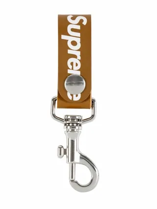 Logo Leather Keyring