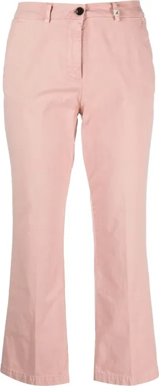 Flared Cropped Trousers