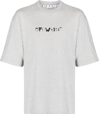 Faces print short-sleeve T-shirt