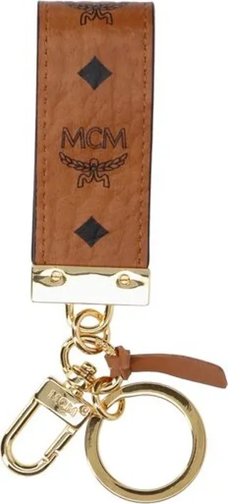 MCM Monogram Printed Keyring